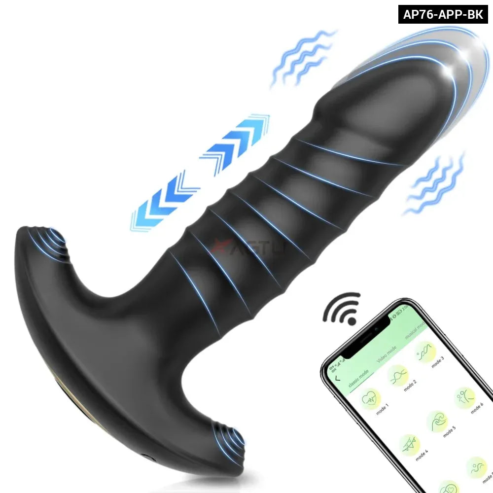 Telescopic G Spot Vibrator for Women App Controlled